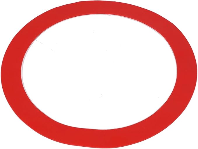 Golf Practice Target Rings, Putting Chipping Training Circle Ultra Thin Silicone Vibrant Indicator for Golf Training (Red Small Circle 50.5cm)