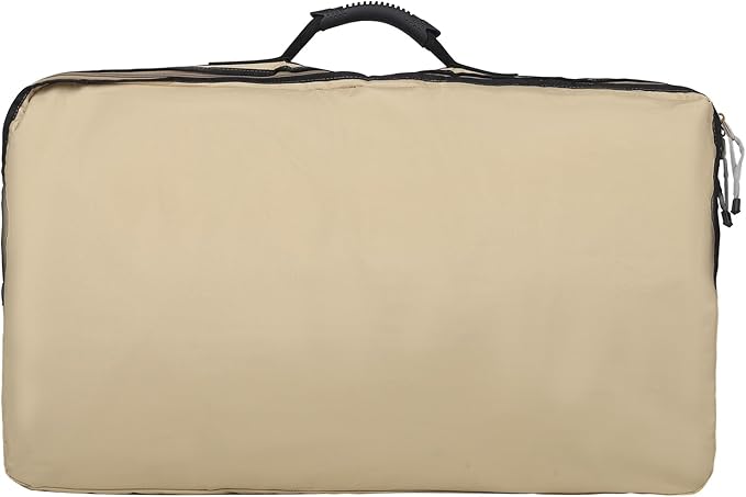 Leader Accessories 2 + 2 Person Golf Driving Enclosure Short Roof 2 Over 4 Passenger Golf Cart (Tan)