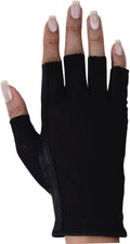 Solar Tan Women’s Half Golf Glove | SPF 10 UV-Filter Fabric, Breathable Cooling Fingerless Design for Even Tan