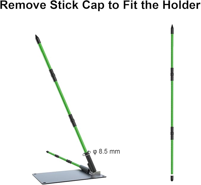 Adjustable Golf Swing Plane Trainer System for Practising Aiming Putting Swing