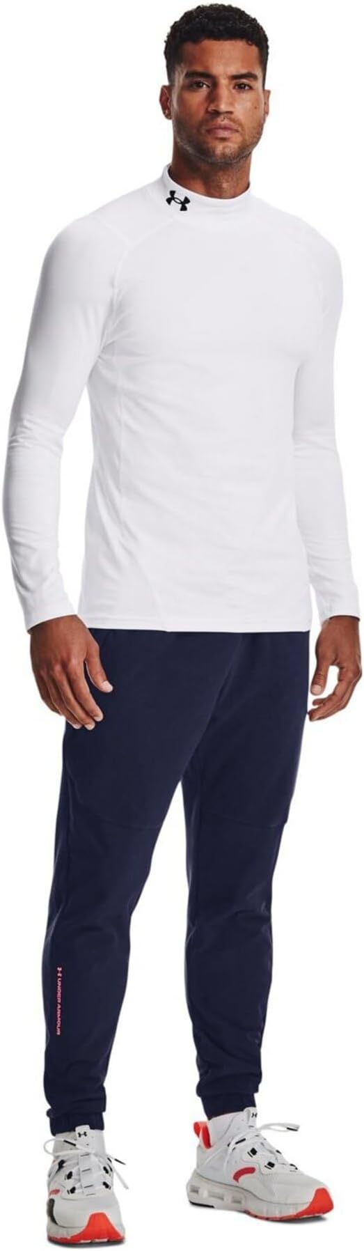 Under Armour Mens ColdGear Armour Fitted Mock