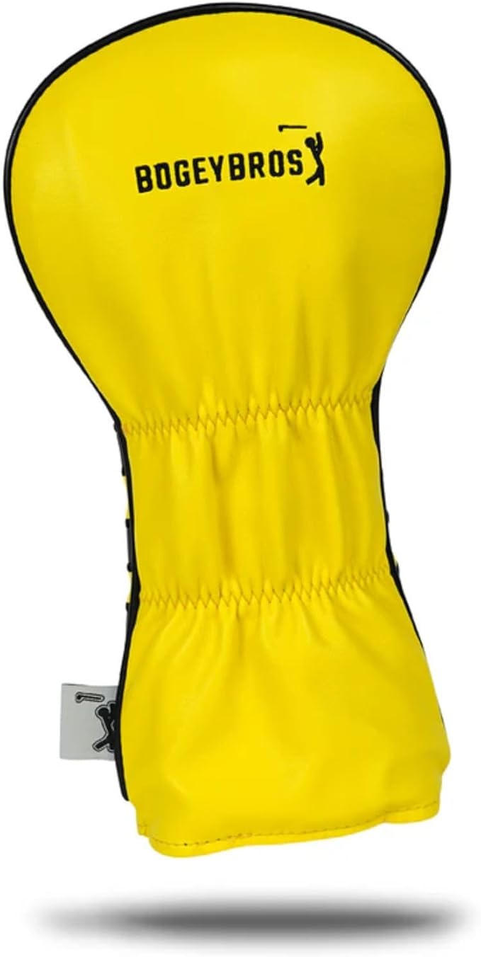 Bogey Bros Headcover - Novelty Golf Headcovers – Funny Golf Head Covers, Driver Cover for All Weather Use, Funny Golf Club Covers with Elastic Necks & Embroidered Designs