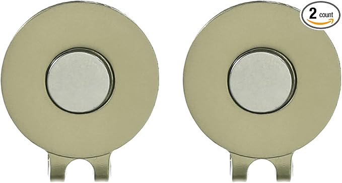 PATIKIL Magnetic Golf Hat Clip, Metal Golf Ball Marker Holder for Golf Caps Gloves
