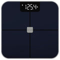 Wyze Scale for Body Weight, Digital Bathroom Smart Scale for Body Fat, BMI, and Heart Rate, 12 Body Composition Analyzer with App, Bluetooth, 400 lb - Black