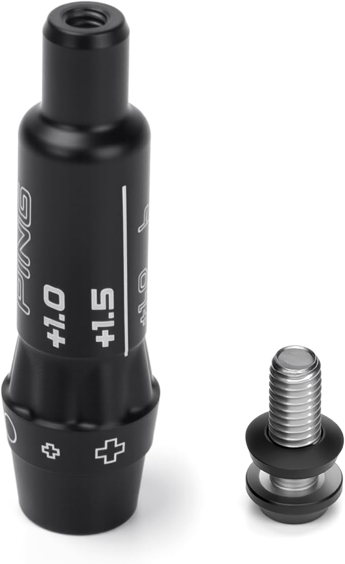 Golf Shaft Adapter Sleeve fits tip .335" Shaft Compatible with P-ING G430, G425, G410 Driver & Fairway Woods Black
