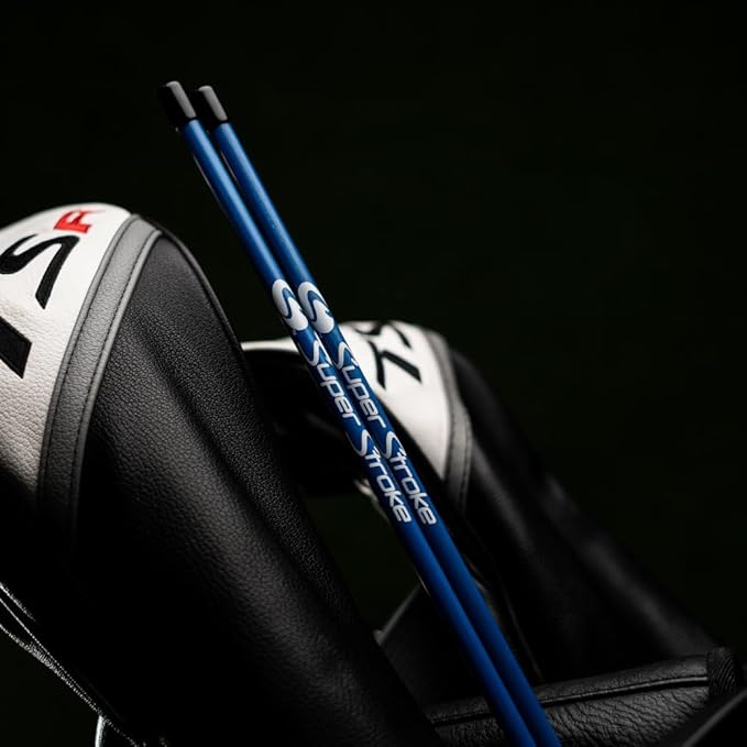 SuperStroke Golf Alignment Sticks 45" Fiberglass Rods, Full Swing Training Aid Kit, Help's with Posture Correction and Shot Accuracy
