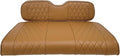 Huskey Parts Company Premium Golf Cart Front Seat Cover Brown for Club Car Precedent/Tempo, Staple On