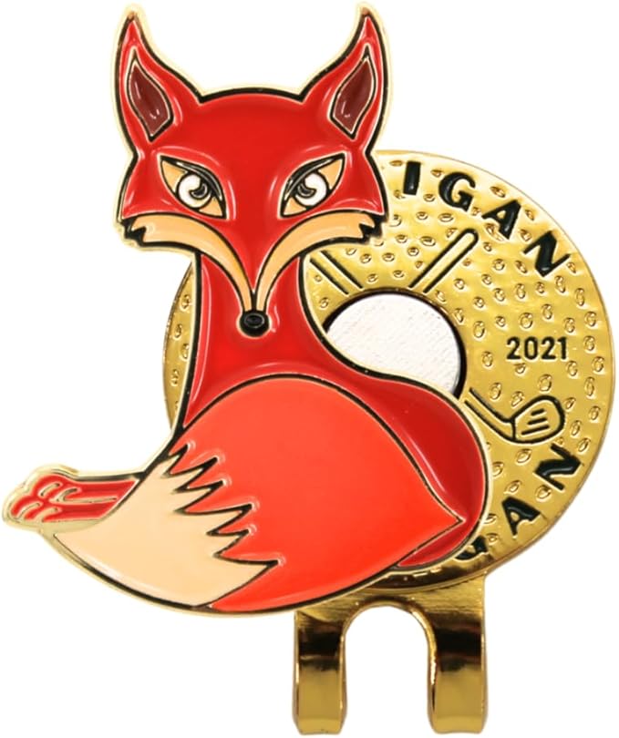 Funny Golf Ball Marker + Premium Magnetic Hat Clip | Unique Gift for Men & Women Golfers | Hilarious Golf Accessory for Any Golfer | NEW Designs!