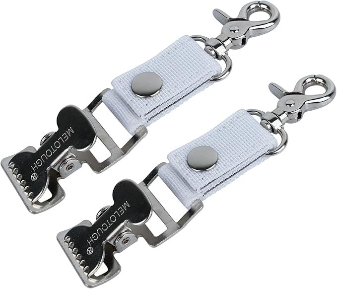 MELOTOUGH Golf Glove Clip Work Gloves Belt Clips with Alligator Clips for Work Glove Holder Construction Gloves Golf Accessories