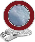 Golf Ball Marker Hat Clip with Pearl Ball Marker, Golf Gifts, Golf Accessories, Golf Ball Markers for Women