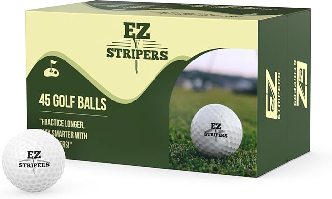 – Bulk Golf Balls Pack of 45 High-Durability Value Golf Balls for Maximum Distance & Control, Ideal for All Skill Levels