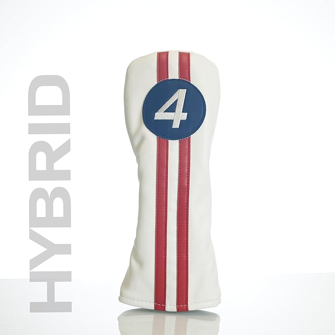 Single Headcover, Easy Slip-On Easy-Off Golf Club Head Cover, Fleece Lined Interior, Water Resistant and Durable Shell, Individual Retail Pack