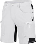 TACVASEN Men's Hiking Cargo Shorts 10" with Zipper Pockets Quick Dry Casual Stretch Golf Work Short Outdoor Summer