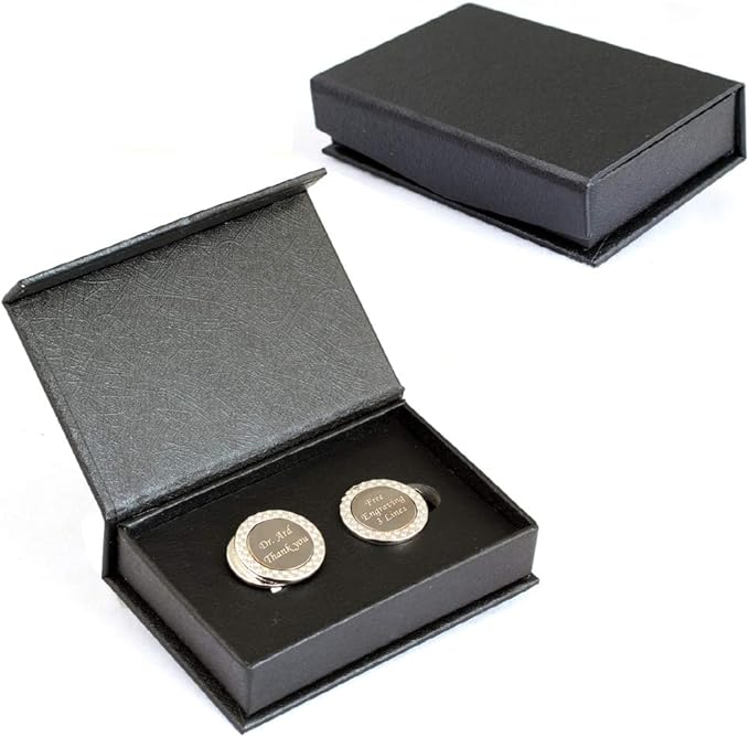 Free Engraving - 2 Sets of Golf Ball Markers with Hat Clip, Premium Golf Gifts for Men by Womens
