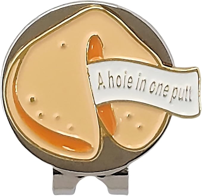 Funny & Unique Golf Ball Markers with Hat Clip – Food & Fun Icons – Perfect Golf Accessories & Gifts