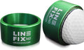 LineFix360 (Green) Golf Ball Alignment Marker – Precision 360° Line Tool for Enhanced Putting Accuracy