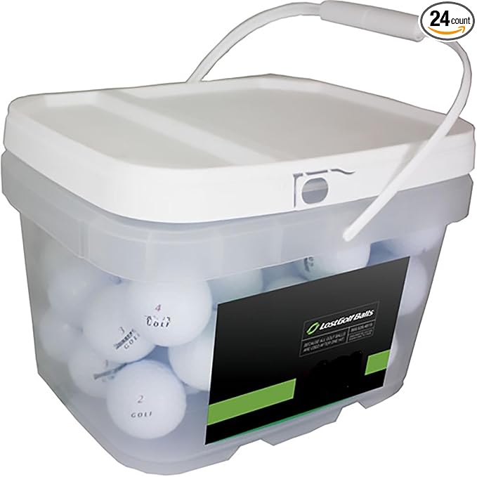 LostGolfBalls - e6 Golf Balls in Mint Condition, AAAAA Quality, Recycled Used Golf Balls, Best Value Golf Balls, White