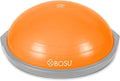 Bosu Balance Ball Exercise Trainer, Home Gym Equipment w/ Guided Workouts & Pump, 26", Blue - Inflatable Fitness Platform for Strength Training, Standing, Balancing, and Core Workout