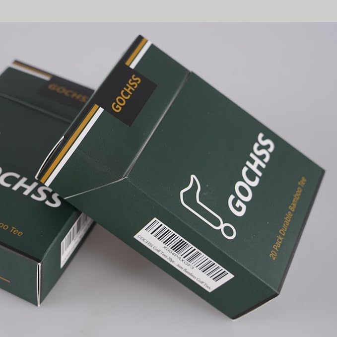 Premium Bamboo Golf Tees (83mm)
