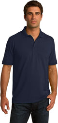 Clothe Co. Men's Big and Tall Polo Shirt, Men's Tall Polo Short Sleeve Performance Cotton Blend
