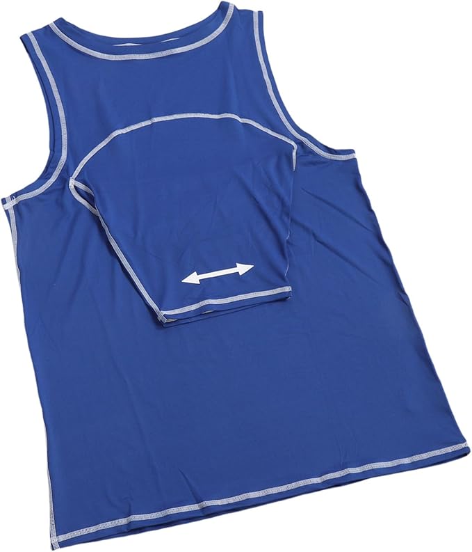 Club Swing Training Vest, Golf Posture Shirt with Swing Training Aid Blue S Lightweight for Outdoor Golf Practice Arm Body Alignment