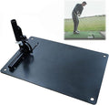 Amy Sport Golf Practice Plate Swing Plan Trainer Alignment Stick Holder Durable Metal Training Equipment Golfing Accessory