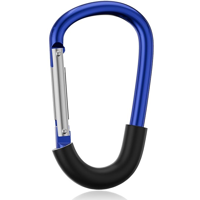 SURDOCA Stroller Hooks, Large Stroller Hooks for Bags, Universal Stroller Clips and Hooks, Mommy Hook for Stroller Heavy Duty, Stroller Accessories for Mom