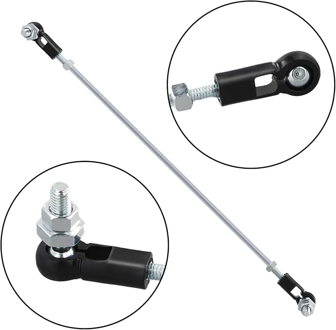 Roykaw Golf Cart TXT Governor Throttle Linkage Rod Compatible with EZGO TXT 4 Cycle Gas Models, Adjusting Rod for TXT, Replace OEM# 72254G01