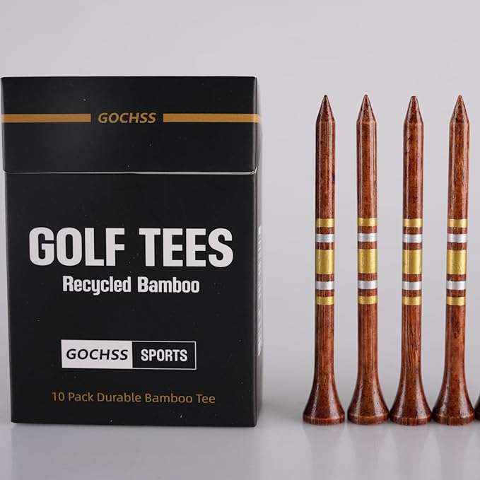 Premium Bamboo Golf Tees (83mm)