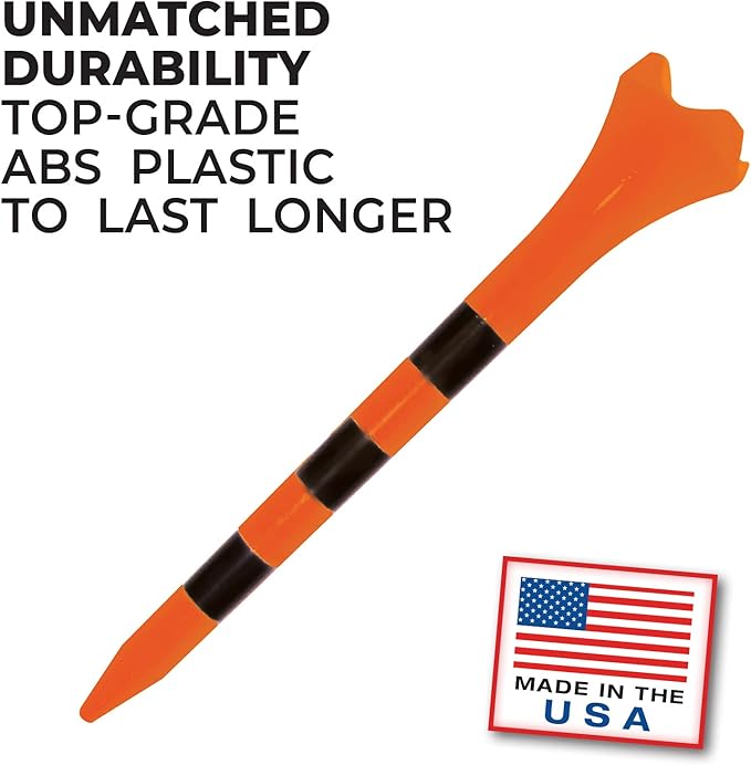 2-3/4" Pride Performance Golf Tee Striped, 100 Count