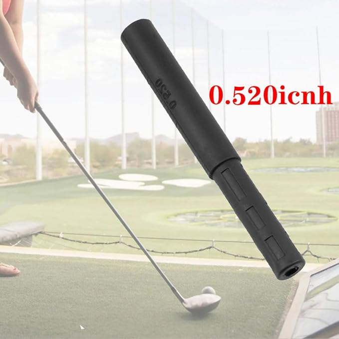5PCS 0.52 Inch Golf Club Extender Graphite Shaft Extension for Putter Iron and Golf Club Body