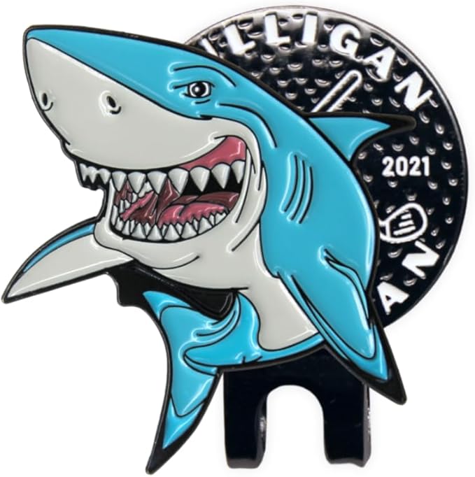 Funny Golf Ball Marker + Premium Magnetic Hat Clip | Unique Gift for Men & Women Golfers | Hilarious Golf Accessory for Any Golfer | NEW Designs!