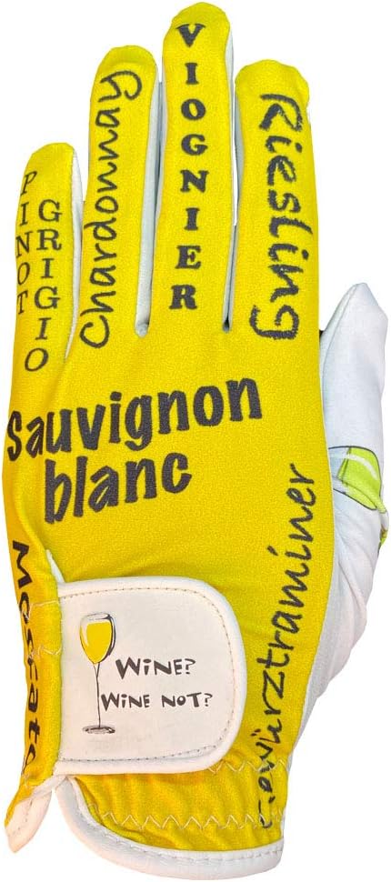 Giggle Golf Women's Golf Glove - Adjustable Strap, Left Hand Gloves for Women