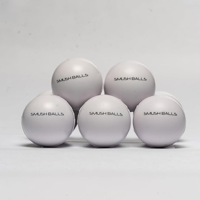 SMUSH BALLS Smushballs The Ultimate Anywhere Batting Practice Baseball (White, 12)