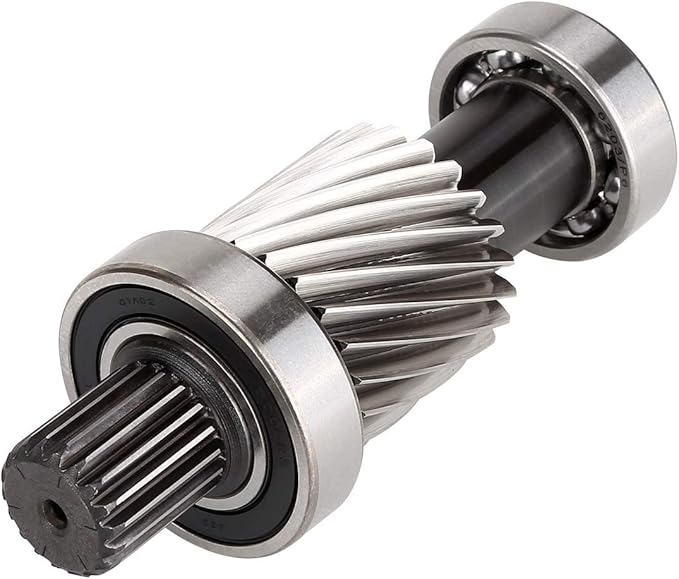 10L0L Input Shaft Kit for EZGO TXT & Medalist 1994-up, Marathon 1988-1994 Electric Golf Cart, 21 Tooth Spline Gear 1.5" Diameter, OEM# 28095G01 28095-G01 26926G01 26926-G01 612556