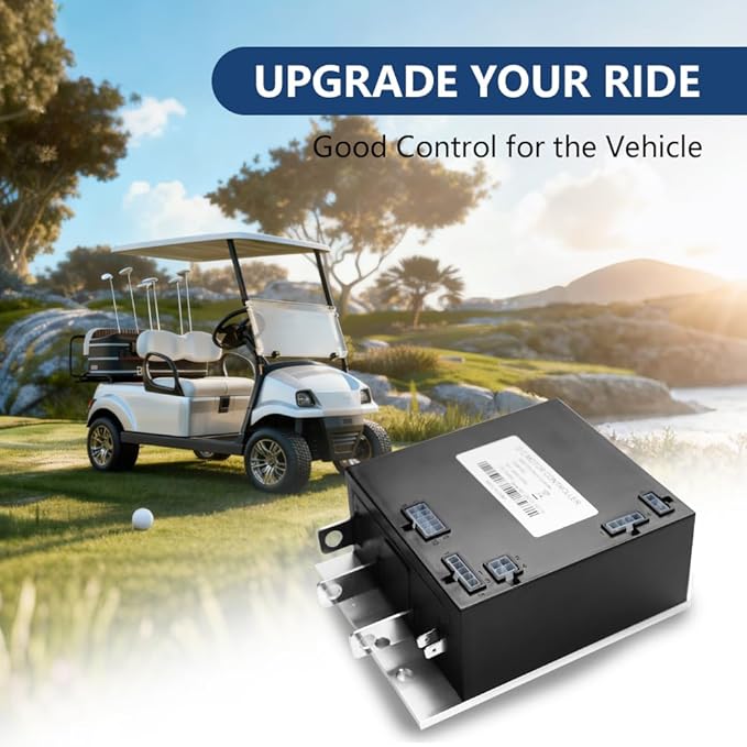 73326-G02 Golf Cart Motor Controller, 36V 350A PDS Speed Controllers for EZGO TXT 2000-2009, Golf Cart Controller Compatible with Curtis 73326-G03, 73326-G04, 1206MX, 609083, ITS Throttle Type