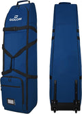 Goloni Golf Travel Bag with Wheels, Golf Travel Case for Airlines, 900D Heavy Duty Oxford Wear-Resistant Soft-Sided