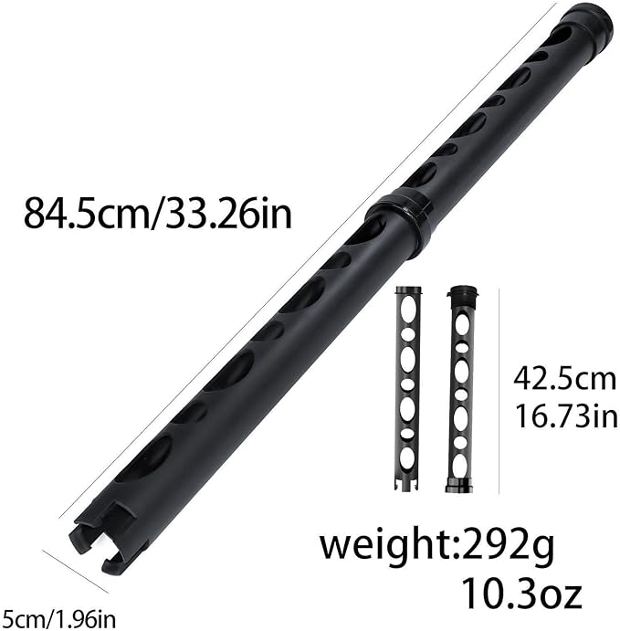 Golf Ball Retriever Upper Tube for Men Women Detachable Golf Ball Pick up Tool for Driving Range