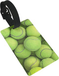 Tennis Ball Luggage Tag Suitcase Identify Labels Personalized Travel Bag Tag 2.5X4.1Inch
