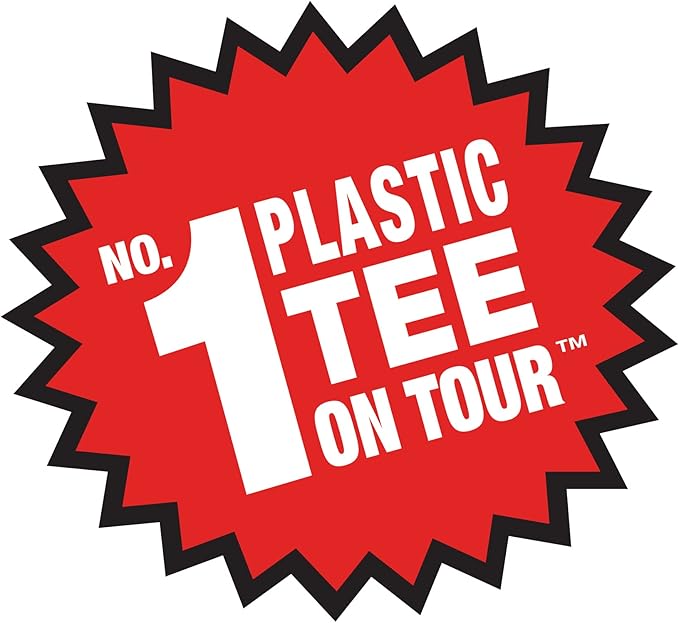 Pride Golf Tee Performance Plastic Golf Tees - Stars and Stripes - 30 Count, 2-3/4 Inch - Improve Distance and Accuracy