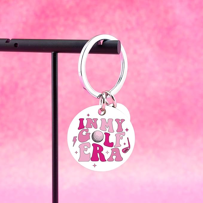 Golf Gifts for Women Golf Keychain Gifts for Her Golfs Accessories for Women Girls Golfs Gift for Women Golfers Unique Birthday Christmas Gift for Golfer Stuff