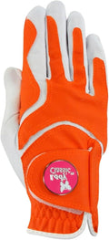 Women’s Form Fit Golf Glove – Lightweight, Flexible & Stylish with Leather Palm Patch – Soft Flex Comfort – Right or Left Hand