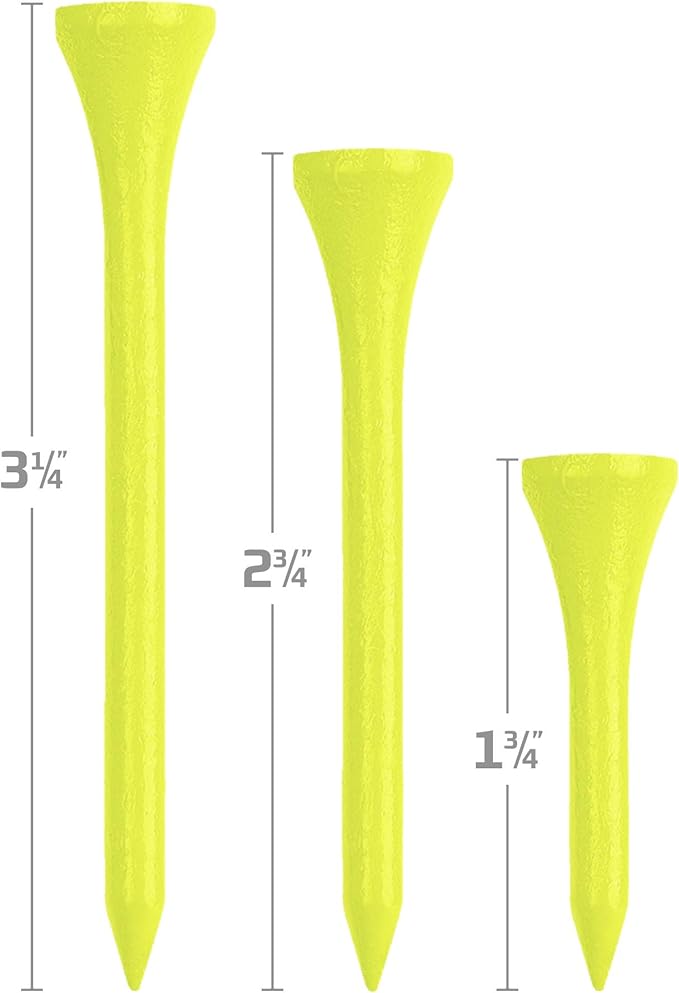Izzo Wood Golf Tees (200 Pack)