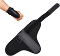 Golf Wrist Brace, Black Golf Swing Training Aid with Adjustable Straps, to Correct Wrist's Angle & Develop Muscle Memory for Beginner Golfers