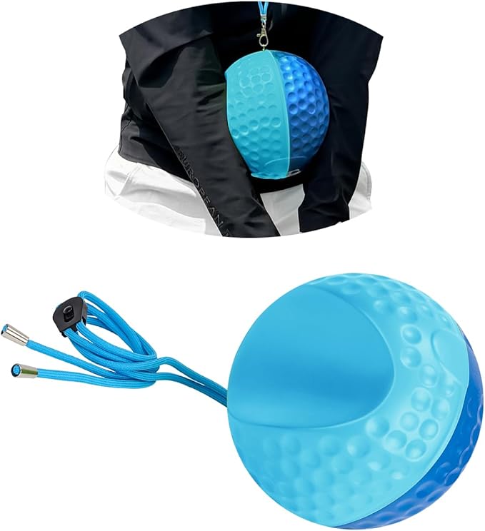 Golf Training Aid Ball for Impact Precision & Consistent Swings - Master Body Connection to Fix Slicing, Scooping & Chicken Wing | Simple and Effective Golf Training Tool