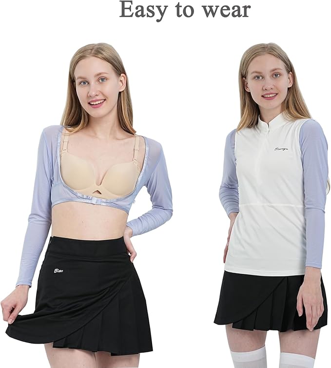 Women's Golf Sleeves Cooling Shawl for Riding,Golfing,Driving Outdoor Sports Arm Sleeves