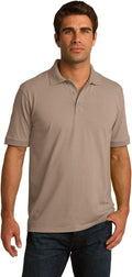 Clothe Co. Men's Big and Tall Polo Shirt, Men's Tall Polo Short Sleeve Performance Cotton Blend