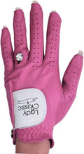 Women’s Left for Right Handed Golfers Golf Glove for Nails and Rings | Contour Fit for Comfort & Open-Tip Nail Slots | Breathable Stylish Golf Gloves for Women