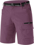TACVASEN Men's Summer Outdoor Shorts Quick Dry Cargo Casual Work Hiking Shorts (NO Belt)
