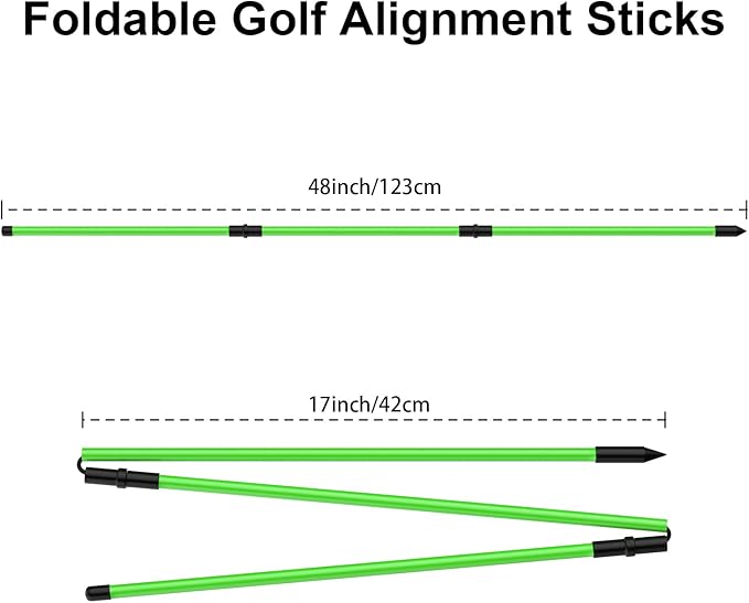 Adjustable Golf Swing Plane Trainer System for Practising Aiming Putting Swing